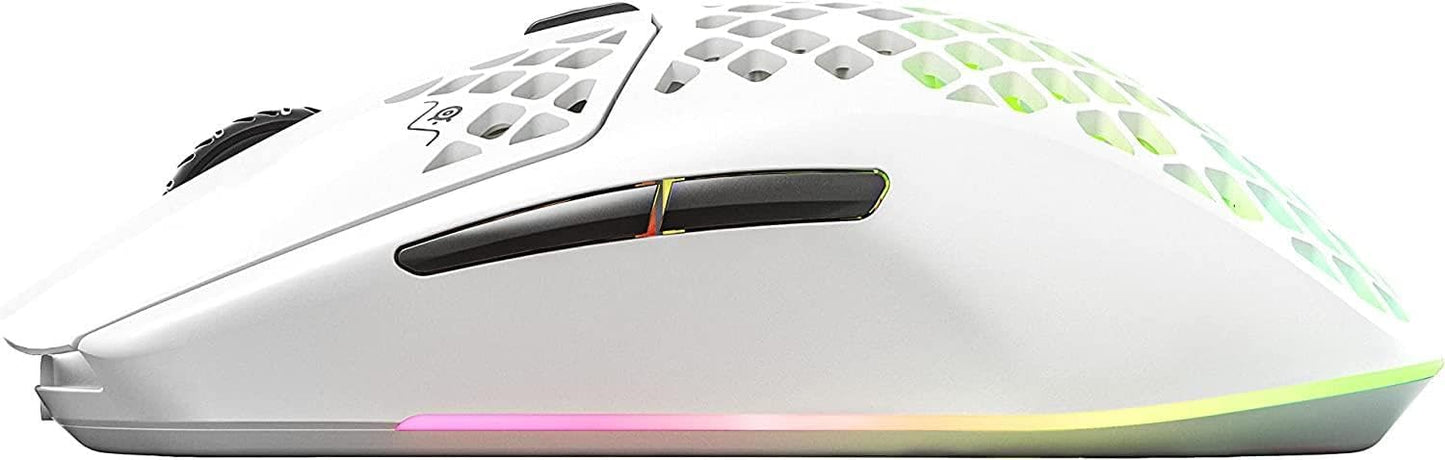 SteelSeries Aerox 3 62608 Wireless Gaming Mouse - Snow