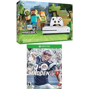 Microsoft Xbox One S 500GB Minecraft & Madden Bundle