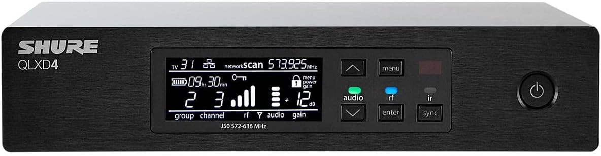 Shure QLXD24/B87A-X52 QLXD Handheld Wireless Supercardioid Microphone System