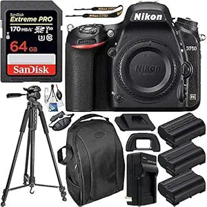 Nikon D750 DSLR Camera (Body Only) Renewed