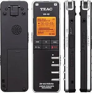 Tascam VR-10 Portable Digital Audio Recorder — main product image