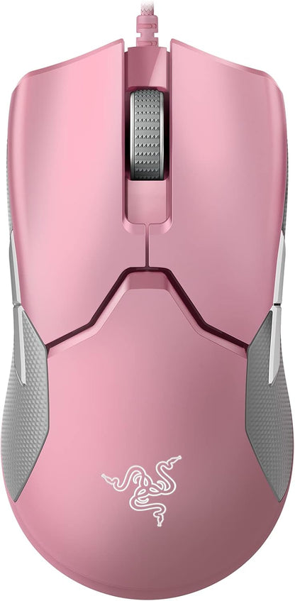 Razer RZ01-02550600-R3M1 Viper Ultralight Ambidextrous Gaming Mouse - Quartz Pink