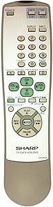 Sharp GA108SA TV Remote Control: 20F630, 27F630, 32F630, 36F630 — main product image