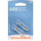 Sylvania 6418 Miniature Bulb Basic 2-Pack