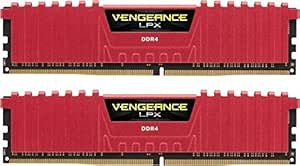 Corsair CMK8GX4M2B3866C18R Vengeance LPX 8GB 3866MHz DDR4 Red