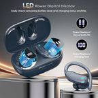 TRAUSI Wireless Sport Earbuds with Secure Ear Hooks