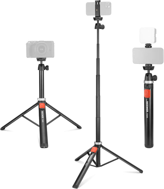 Neewer 10104103 62.9" Phone/Camera Tripod with Remote