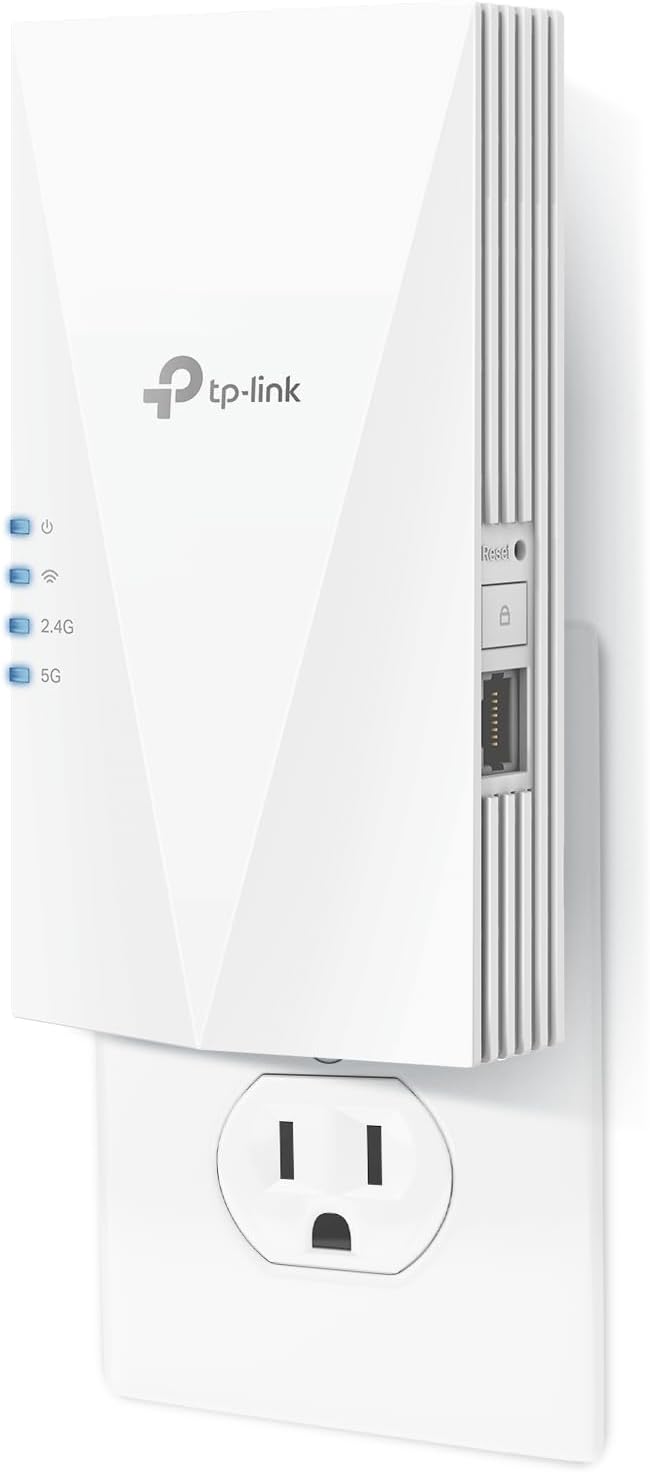 TP-Link RE500X AX1500 WiFi 6 Extender, 1.5Gbps, Gigabit Port