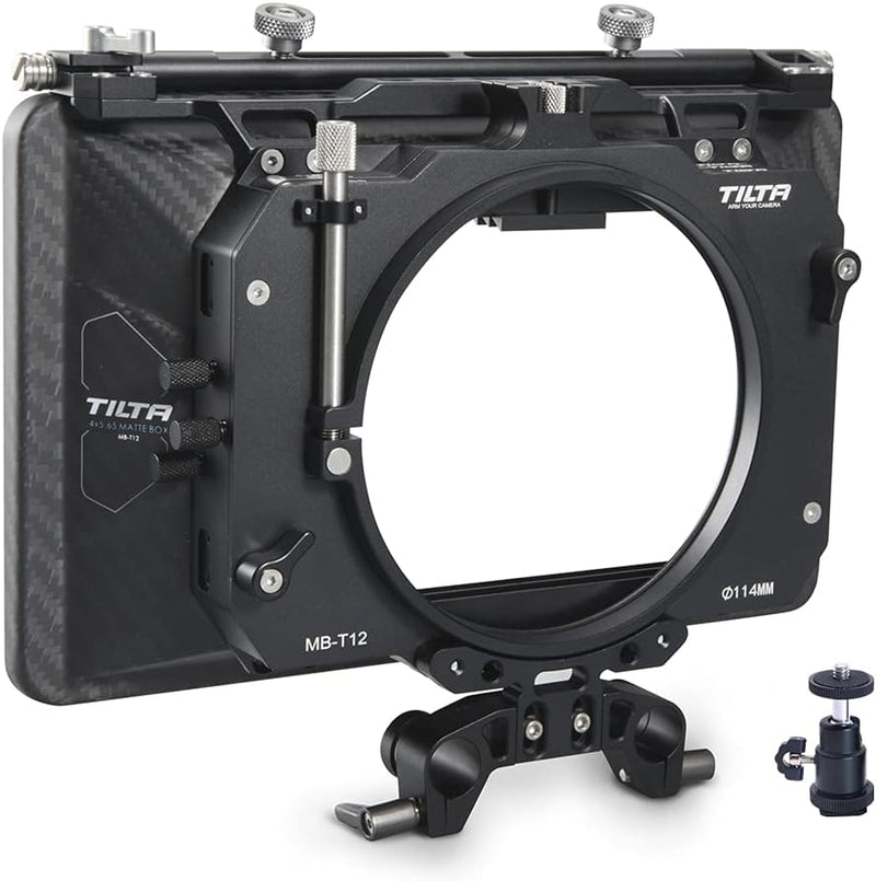 Tilta MB-T12 4x5.65 Carbon Fiber Clamp-On Matte Box — main product image
