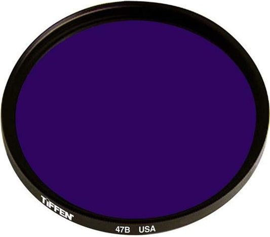 Tiffen 6747 67mm #47 Blue Black & White Filter