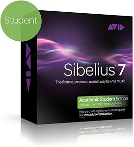 Avid 9910-65078-00 Sibelius 7 Academic Student Software — main product image