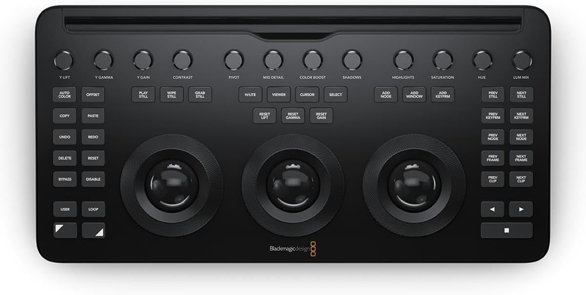 Blackmagic Design DV/RES/AAAPNLMIC/EN Davinci Resolve Panel
