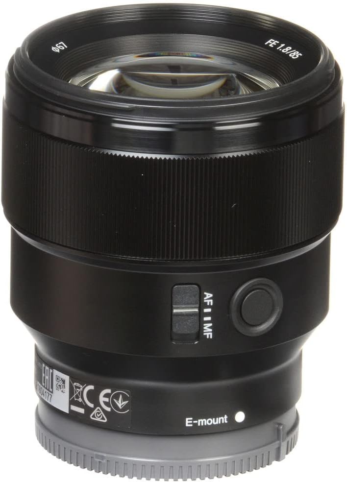 Sony SEL85F18/2 FE 85mm f/1.8 Portrait Lens (Renewed)