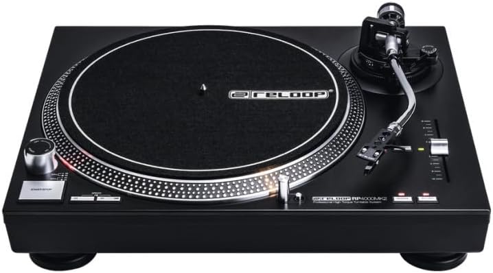 Reloop RP-4000 mk2 Direct Drive Turntable Bundle