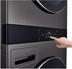 LG WKEX300HBA WashTower™ 5.0 cu.ft Washer & 7.4 cu.ft Electric Dryer