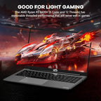 NIMO 15.6-Inch AI-Ready Ryzen 5 6600H Gaming Laptop
