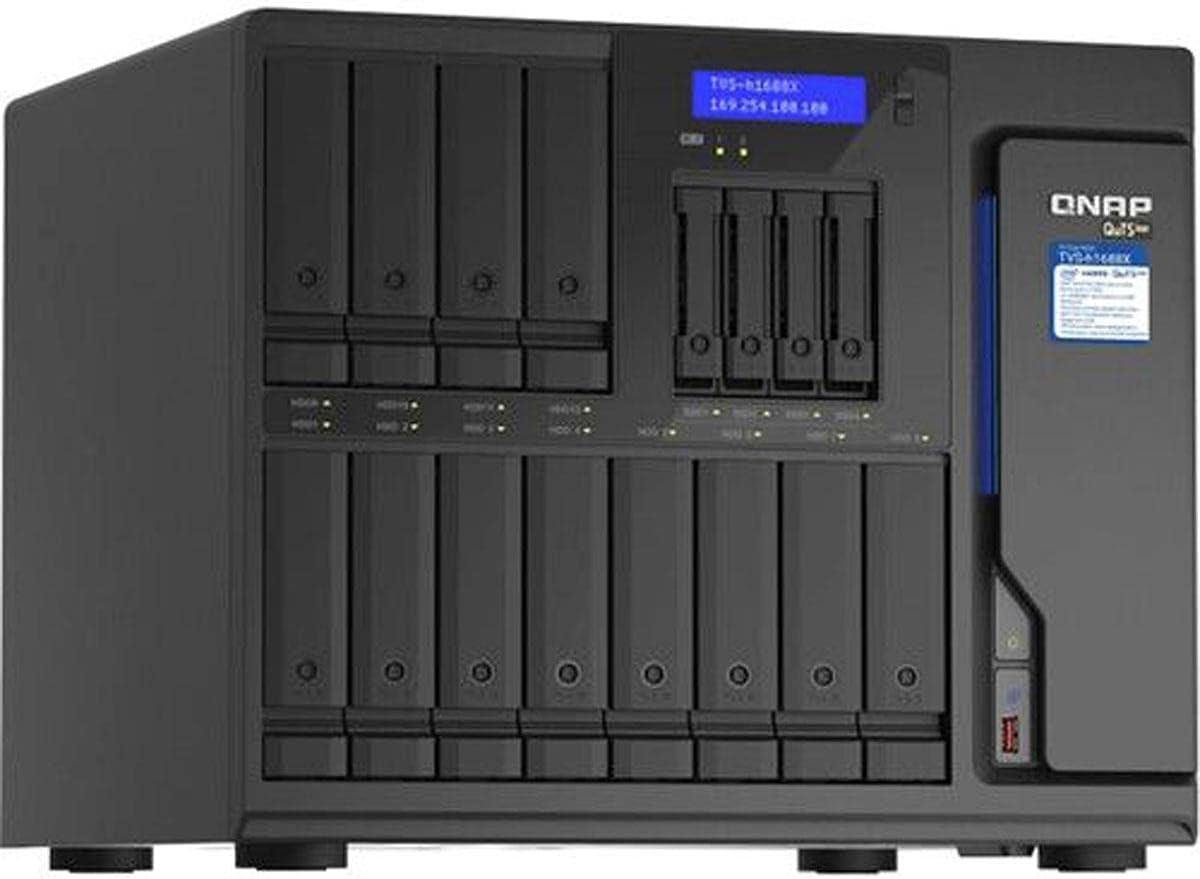 QNAP TVS-h1688X-W1250-32G Xeon 16-Bay Media NAS