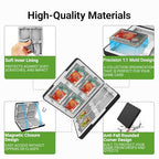 QUBAMG Game Boy Cartridge Case with Magnetic Hard Shell