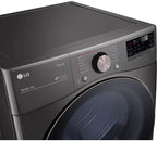 LG DLGX4201B 7.4 Cu. Ft. Gas Dryer Black Steel
