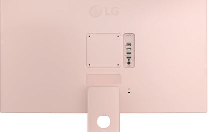 LG 32SR50F-P: 32" MyView Smart Monitor, FHD, webOS, Pink