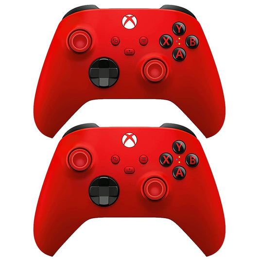 Microsoft FBAE2MSQAU00011 Xbox Wireless Controller Pulse Red 2-Pack
