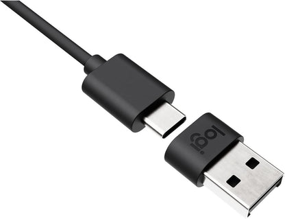 Logitech Zone 750 Wired Headset Noise Canceling Renewed