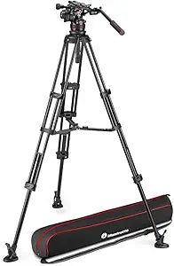 Manfrotto 612 Nitrotech Video Head Twin Leg Tripod