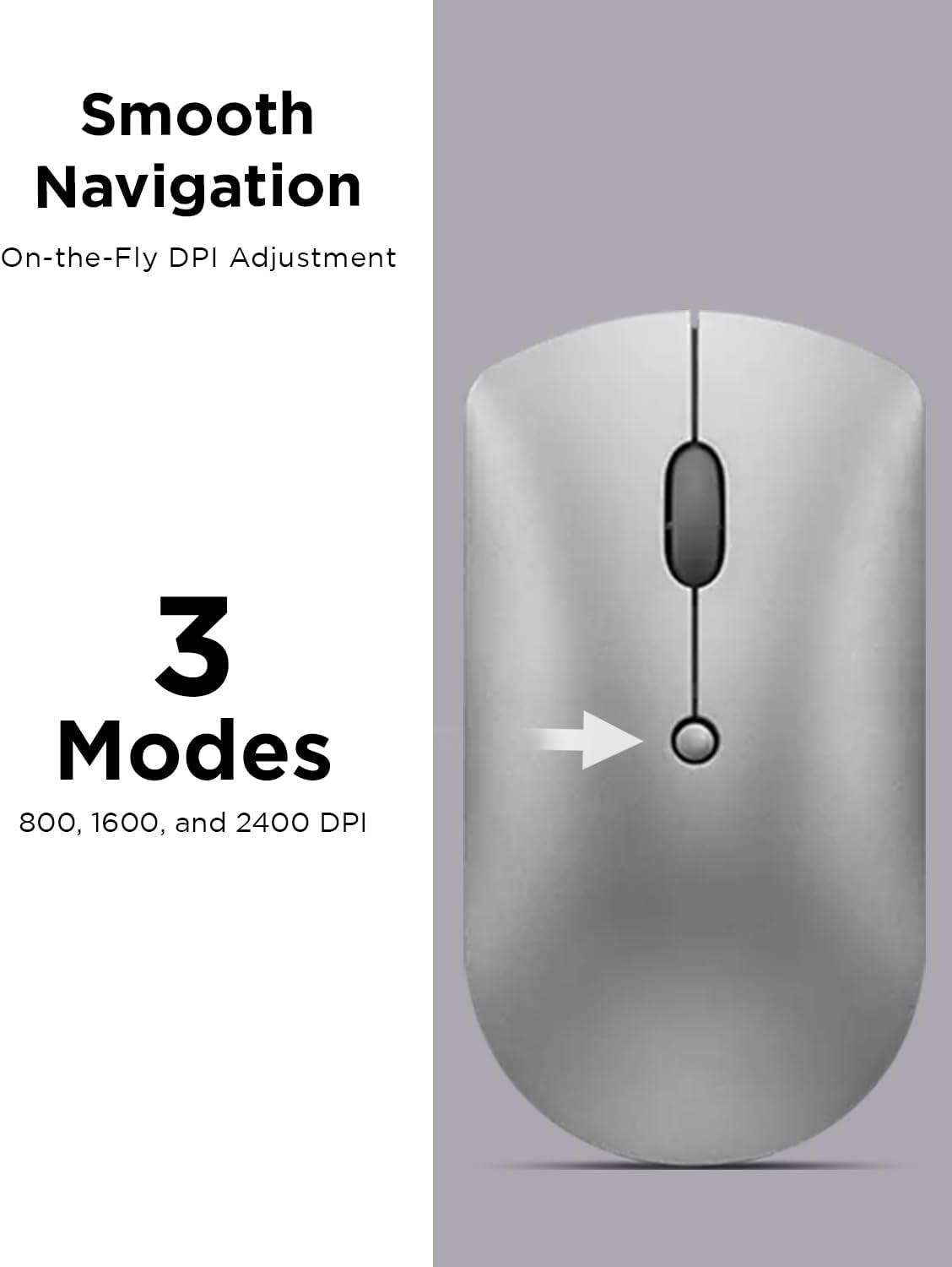Lenovo GY50X88832 600 Bluetooth Silent Mouse