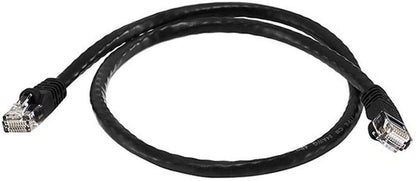 Monoprice 103419 Cat6 Ethernet Cable 2ft Black