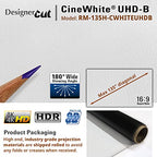 Elite Screens RM-135H-CWHITEUHDB 135