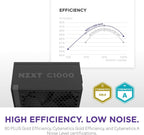 NZXT PA-0G2BB-US C1000 Gold ATX 3.1 Power Supply