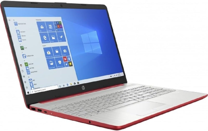 HP 15-dw1081wm Pentium Gold Scarlet Red Laptop — main product image