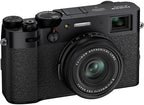 Fujifilm 16643000 X100V Digital Camera Black Bundle
