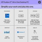 HP 7X9D6AA#ABA Pavilion 27