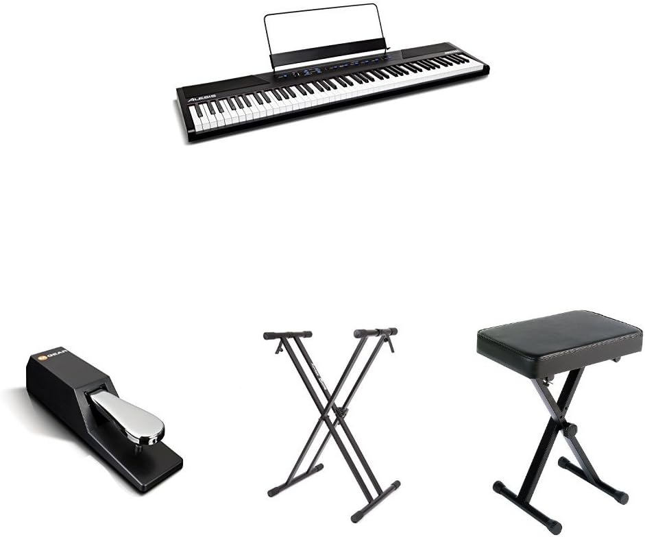 Alesis Recital 88 Digital Piano - Beginner Bundle
