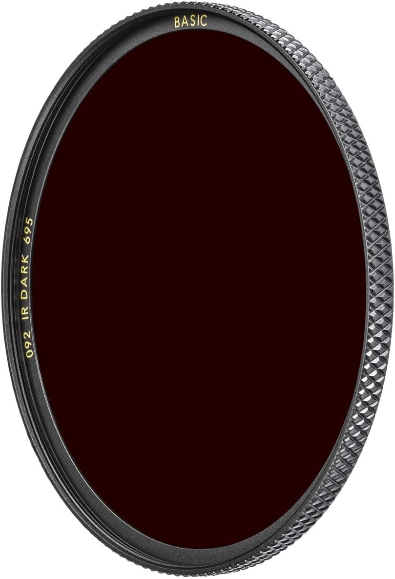 B+W 1102759 46mm Basic IR Dark Red 092 Filter