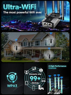 FLBI Long-Range WiFi Extender and Wireless Signal Booster