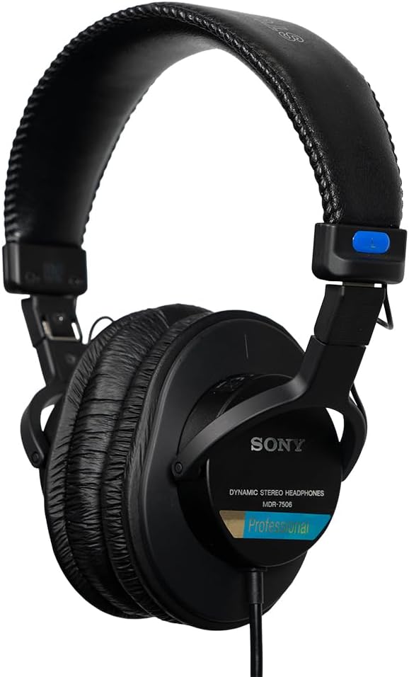 Sony MDR7506 Professional Over-Ear Diaphragm Headphones