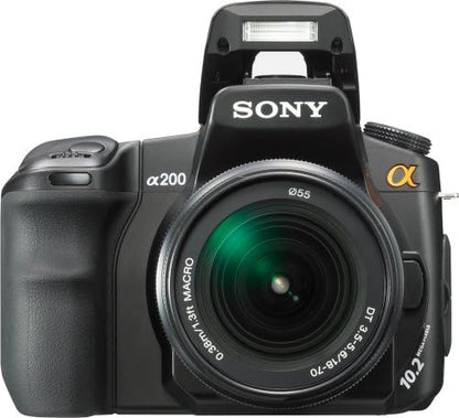 Sony B00125MHVM Alpha A200K DSLR Camera 18-70mm Lens