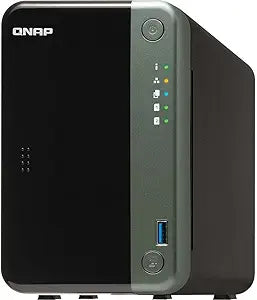 QNAP TS-253D-4G 2-Bay NAS - 2.5GbE, Celeron J4125