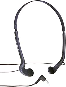 Sony MDRW08L Vertical In-Ear Headphones Black