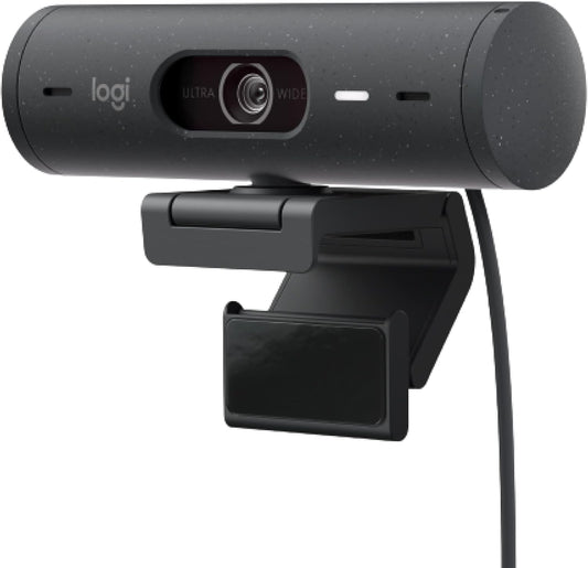 Logitech Brio 500 4MP USB-C Webcam Graphite