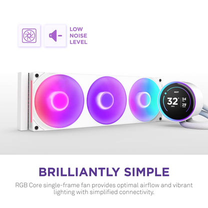 NZXT RL-KR36E-W2 Kraken Elite 360 RGB AIO Cooler