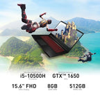 MSI GF63 10SC-838 Gaming Laptop i5-10500H, GTX1650, 8GB, 512GB SSD
