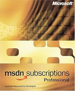 Microsoft MSDN Professional Subscription 7.0 (Old Version)