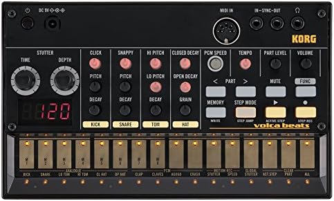 Korg VOLCABEATS-COMBO-DLX Volca Beats Drum Machine Bundle