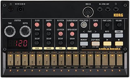 Korg VOLCABEATS-COMBO-DLX Volca Beats Drum Machine Bundle
