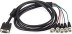 Monoprice 100566 6FT VGA to 5 BNC RGB Video Cable