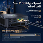GMKtec M5S AMD Ryzen 5400U Compact Mini Desktop PC