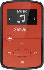 SanDisk SDMX26-008G Clip Jam 8GB MP3 Player Red